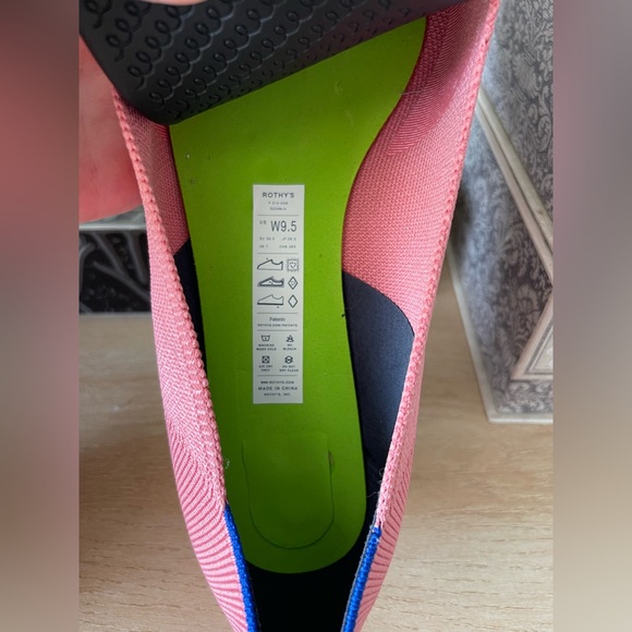 Rothy’s The High Point In Love Insole Tulip Pink Heels Shoes Womens - Picture 14 of 16